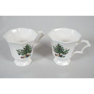 Vintage Nikko Christmastime OCTAGON Footed Cup Japan REPLACEMENT